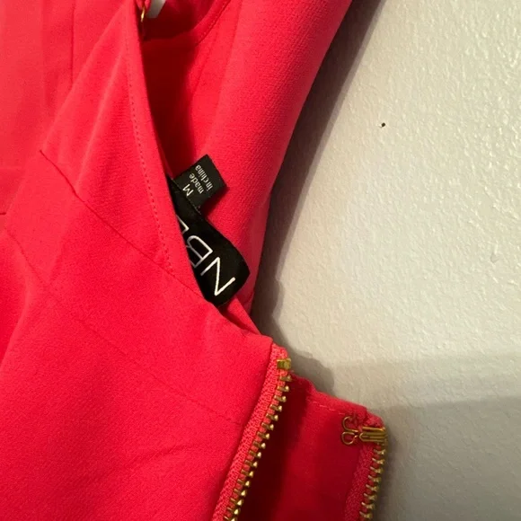 NBD Pink Mini Dress M EUC - Picture 4 of 5